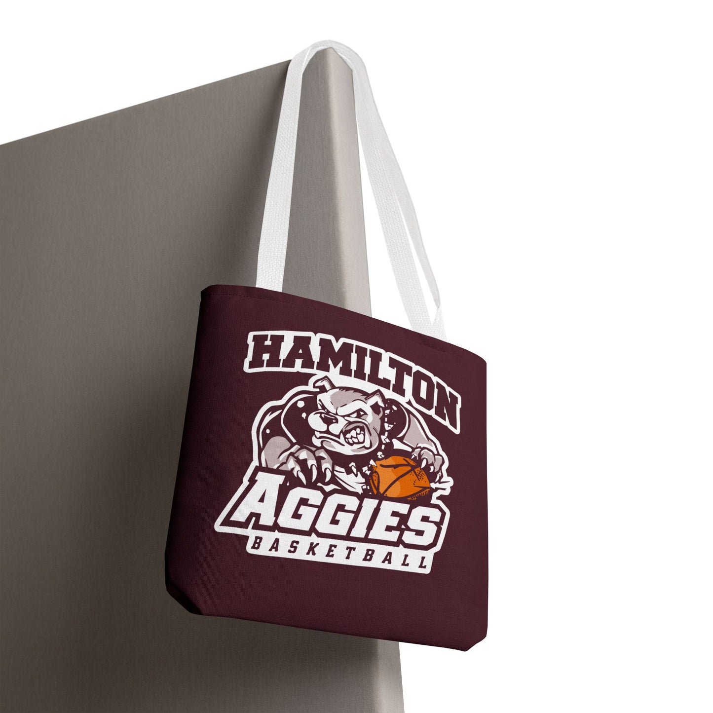 Tote Bag \ Hamilton Aggies Basketball \ HABB1