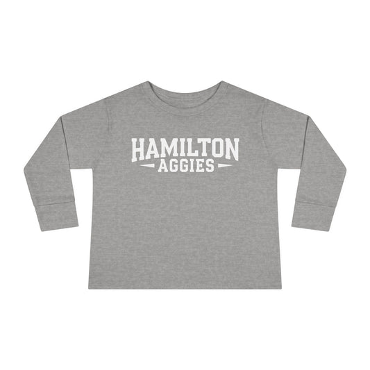 Toddler Long Sleeve Tee \ Hamilton Aggies \ HA3