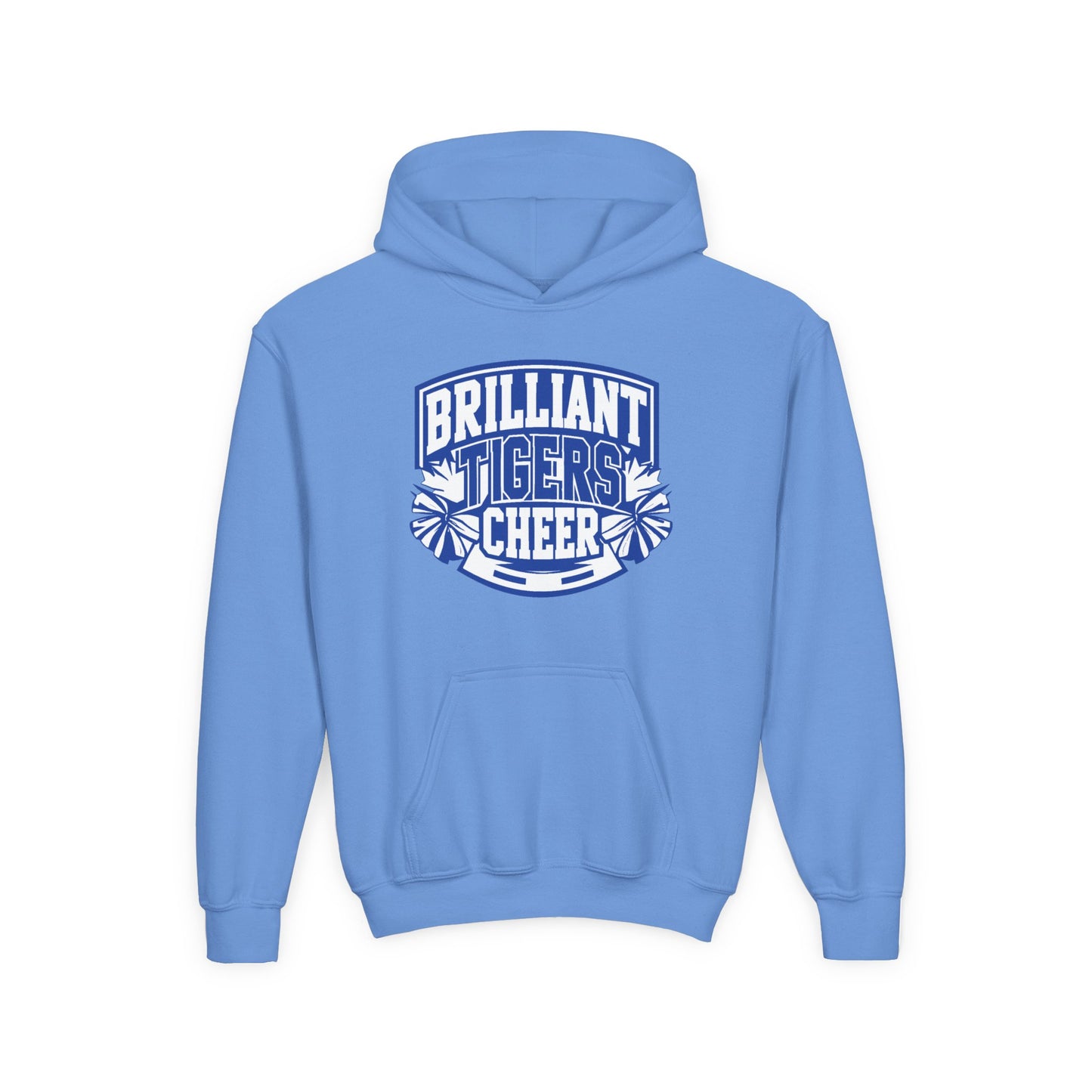 Youth Hoodie Sweatshirt \ Brilliant Tigers Cheer \ BTC1