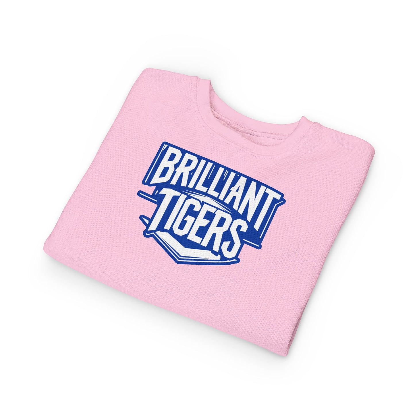 Toddler Crewneck Sweatshirt \ Brilliant Tigers \ BT2
