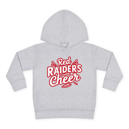 Toddler Hoodie Sweatshirt \ Marion County Red Raiders Cheer \ MCC1