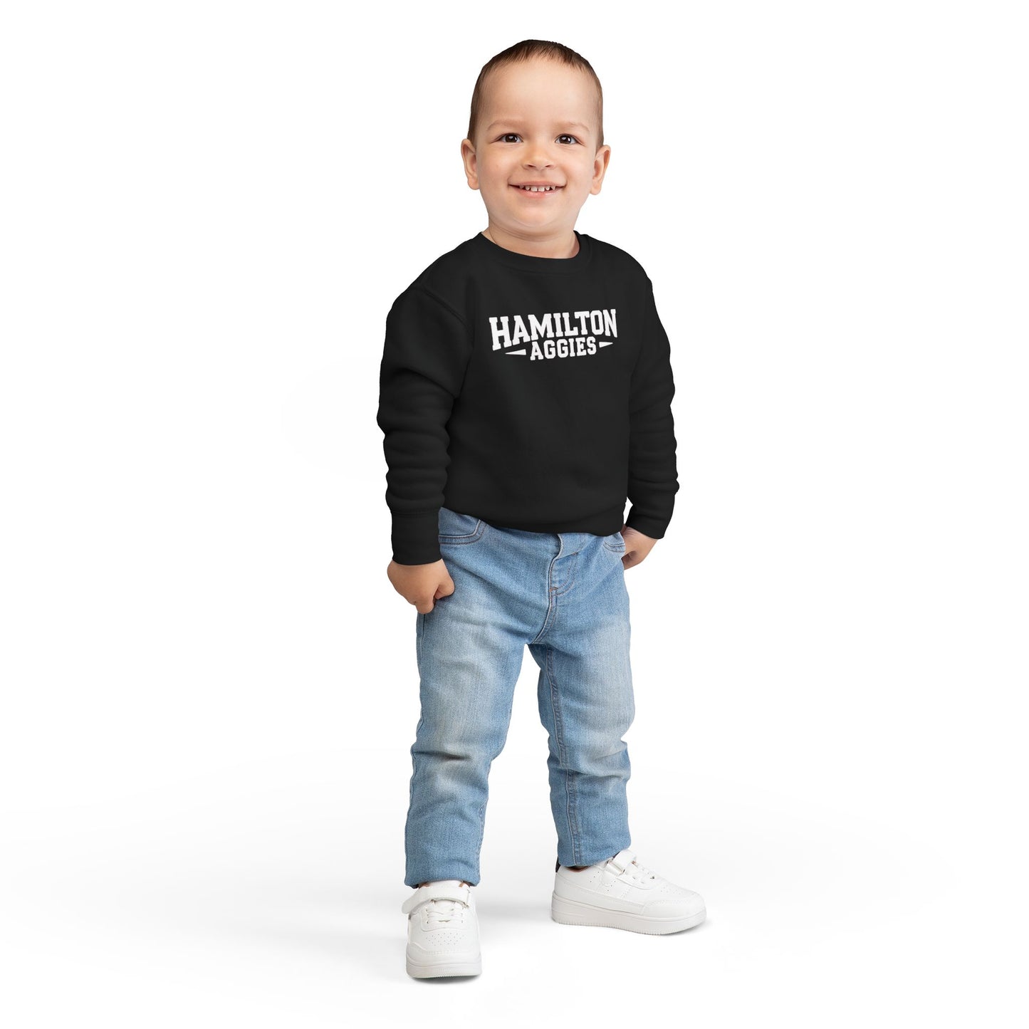 Toddler Crewneck Sweatshirt \ Hamilton Aggies \ HA3