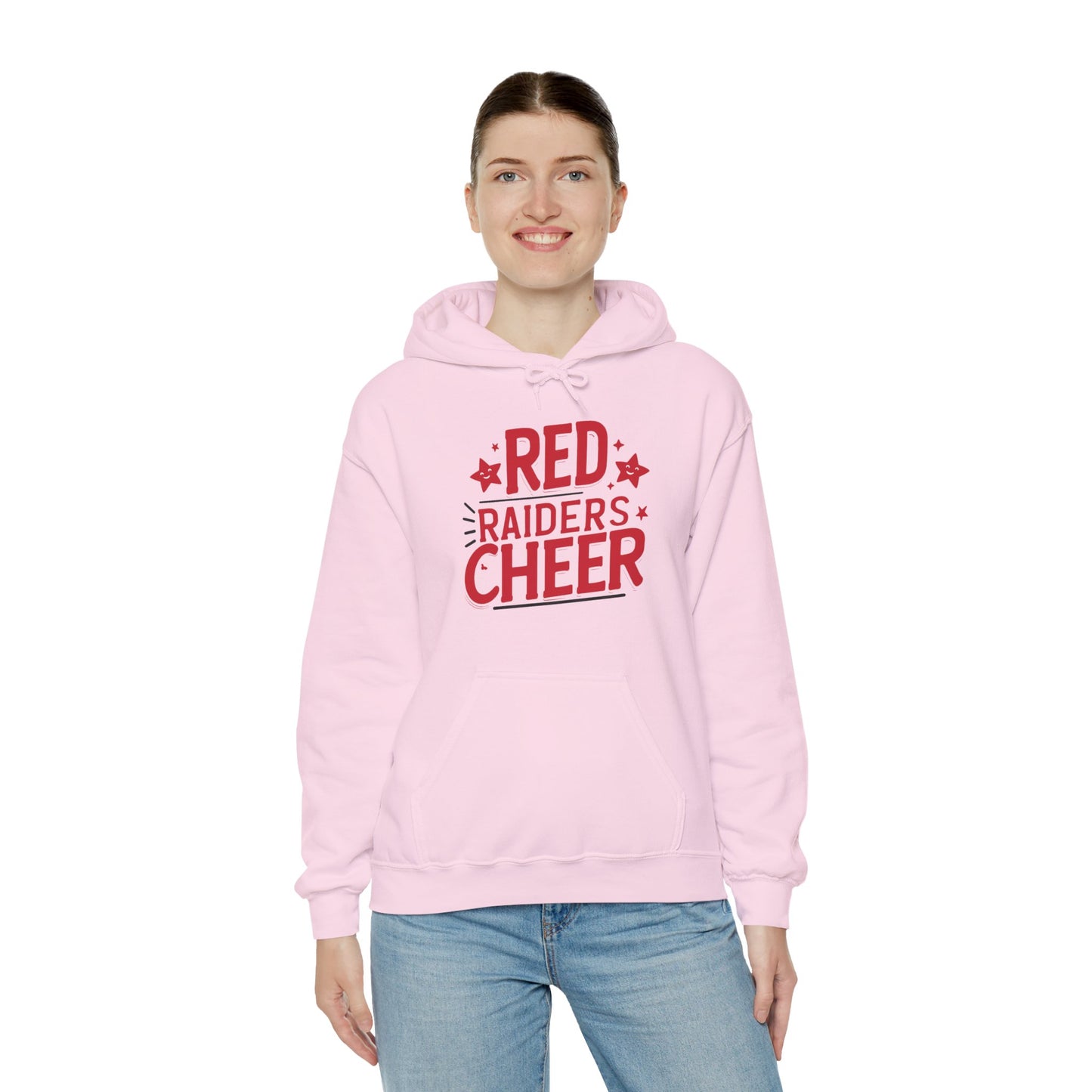 Adult Hoodie Sweatshirt \ Marion County Red Raiders Cheer \ MCC2
