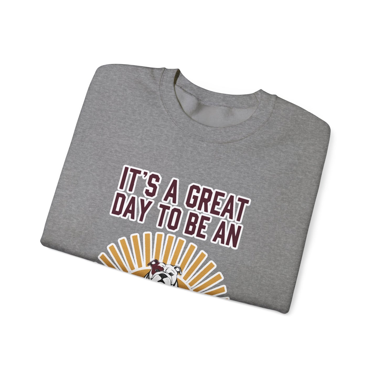 Adult Crewneck Sweatshirt \ It's a Great Day to be a Aggie! \ GDA4