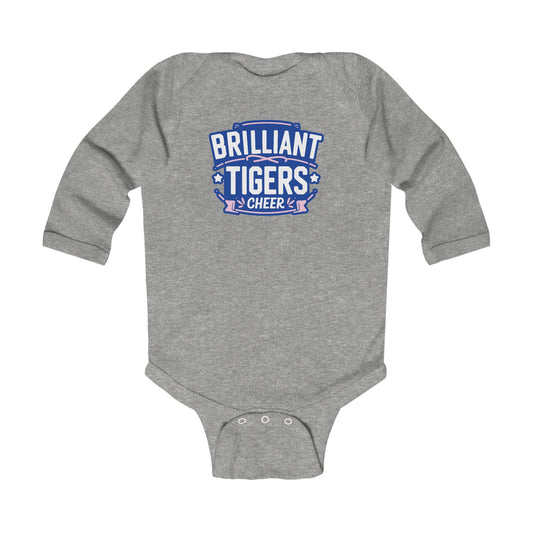 Long Sleeve Baby Bodysuit \ Brilliant Tigers Cheer \ BTC2