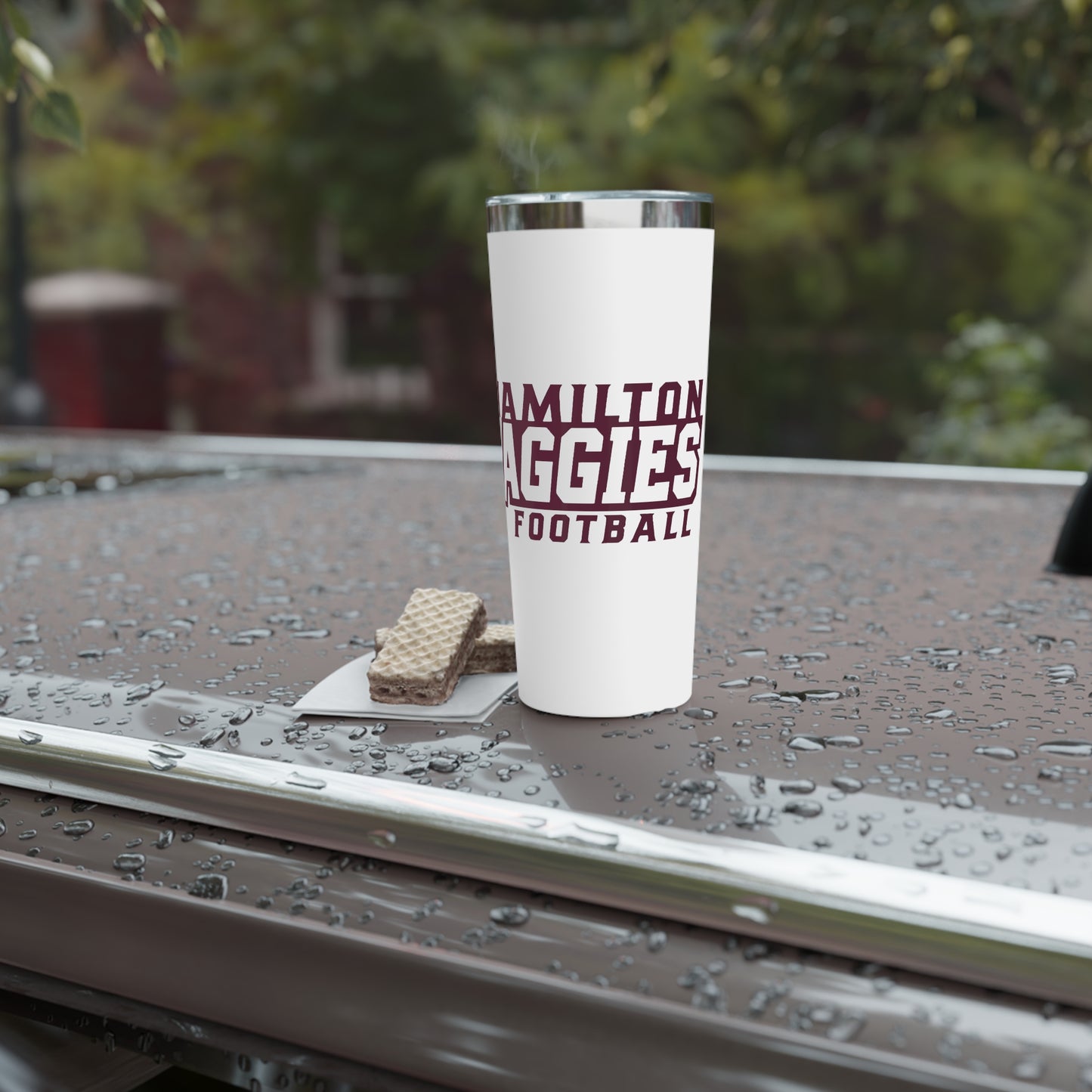 22oz Cooper Insulated Tumbler \ Hamilton Aggies Football \ HAF1