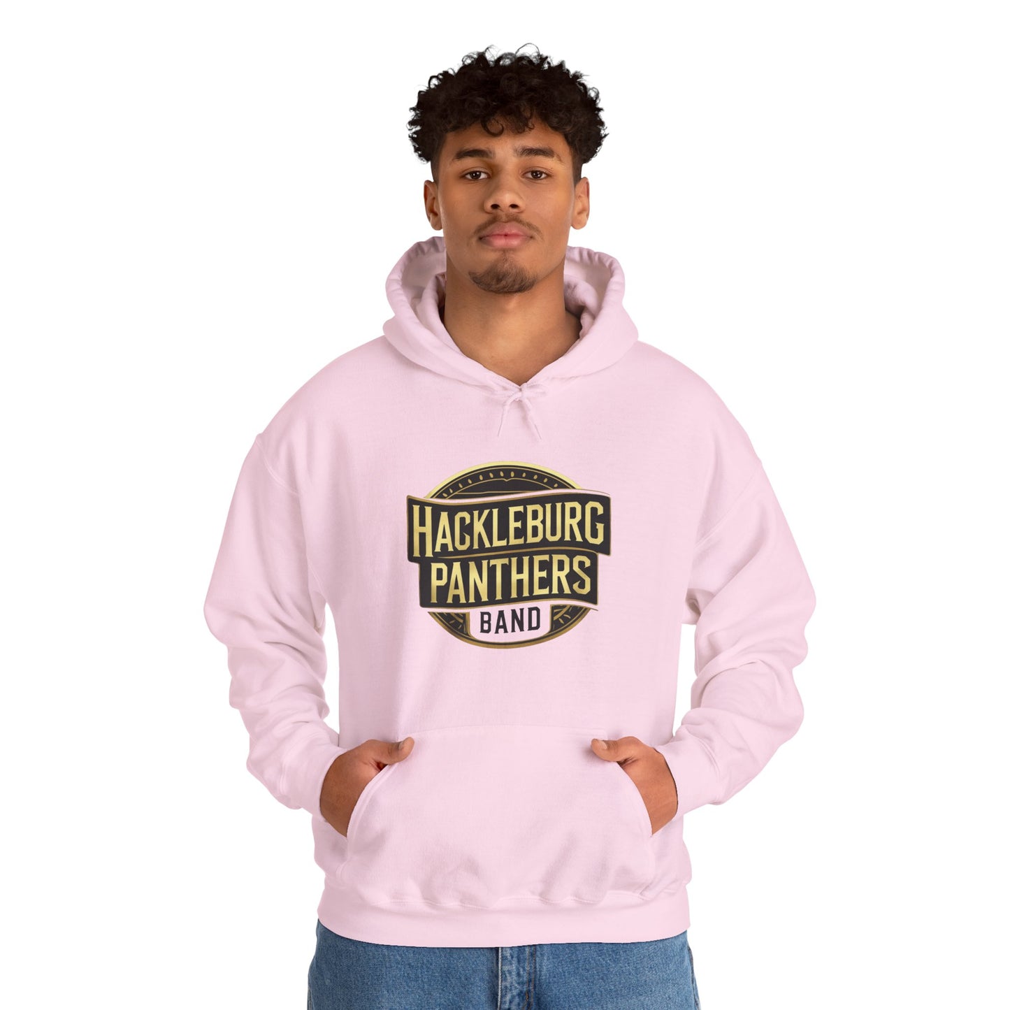 Adult Hoodie Sweatshirt \ Hackleburg Panthers Band \ HPB2