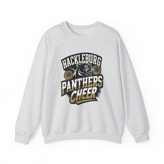 Adult Crewneck Sweatshirt \ Hackleburg Panthers Cheer \ HPC1