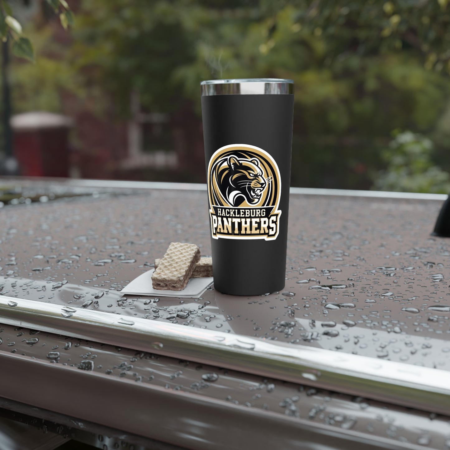 22oz Copper Insulated Tumbler \ Hackleburg Panthers \ HP2