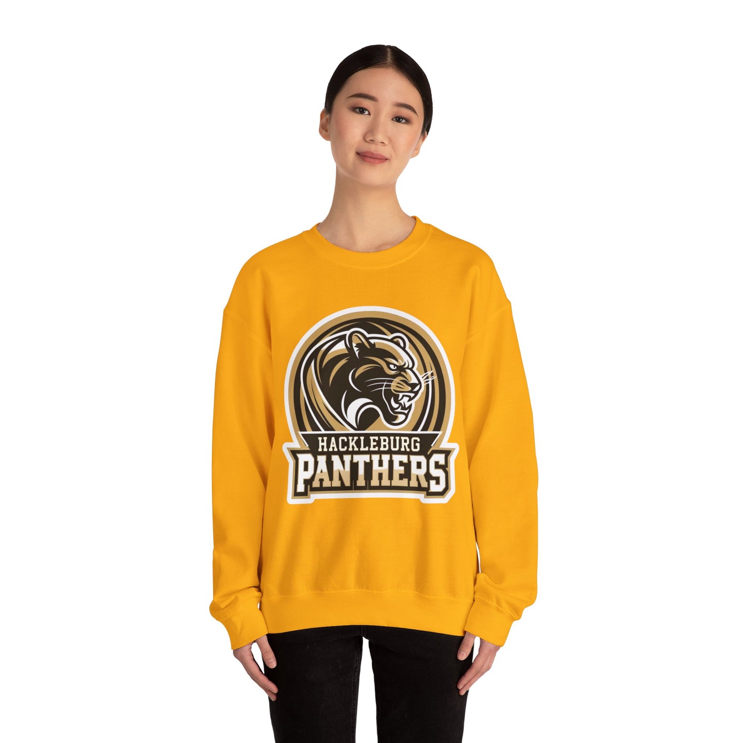 Adult Crewneck Sweatshirt \ Hackleburg Panthers \ HP2