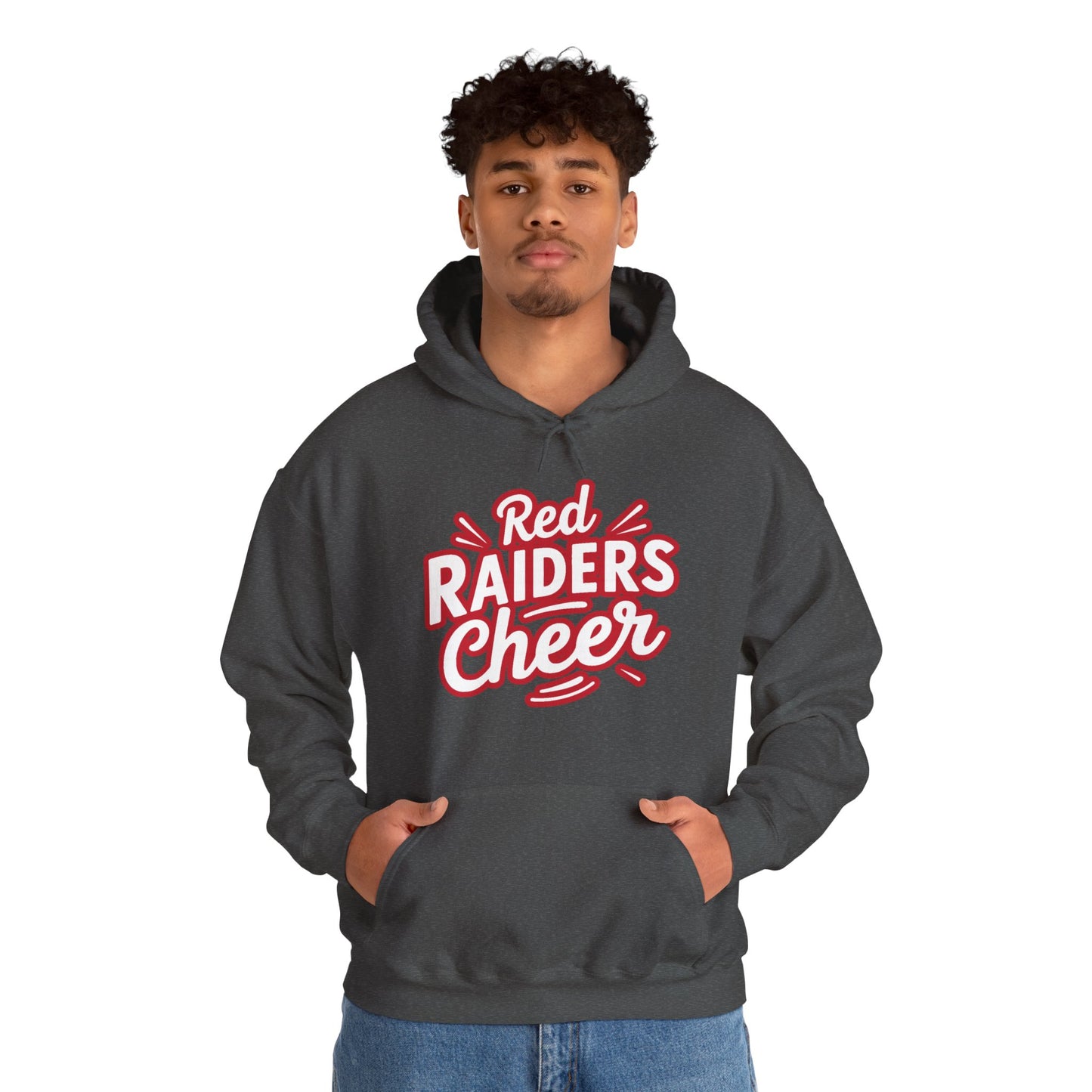 Adult Hooded Sweatshirt \ Marion County Red Raiders Cheer \ MCC1