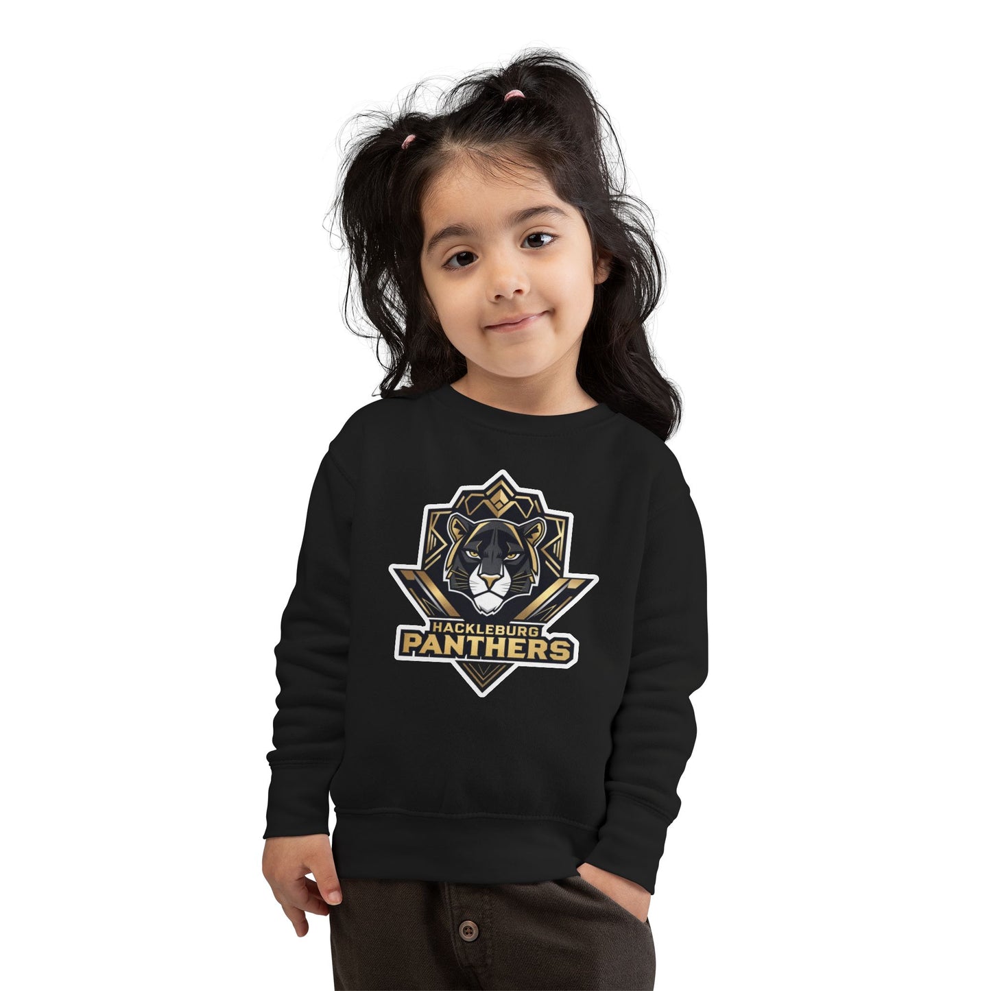 Toddler Crewneck Sweatshirt \ Hackleburg Panthers \ HP1