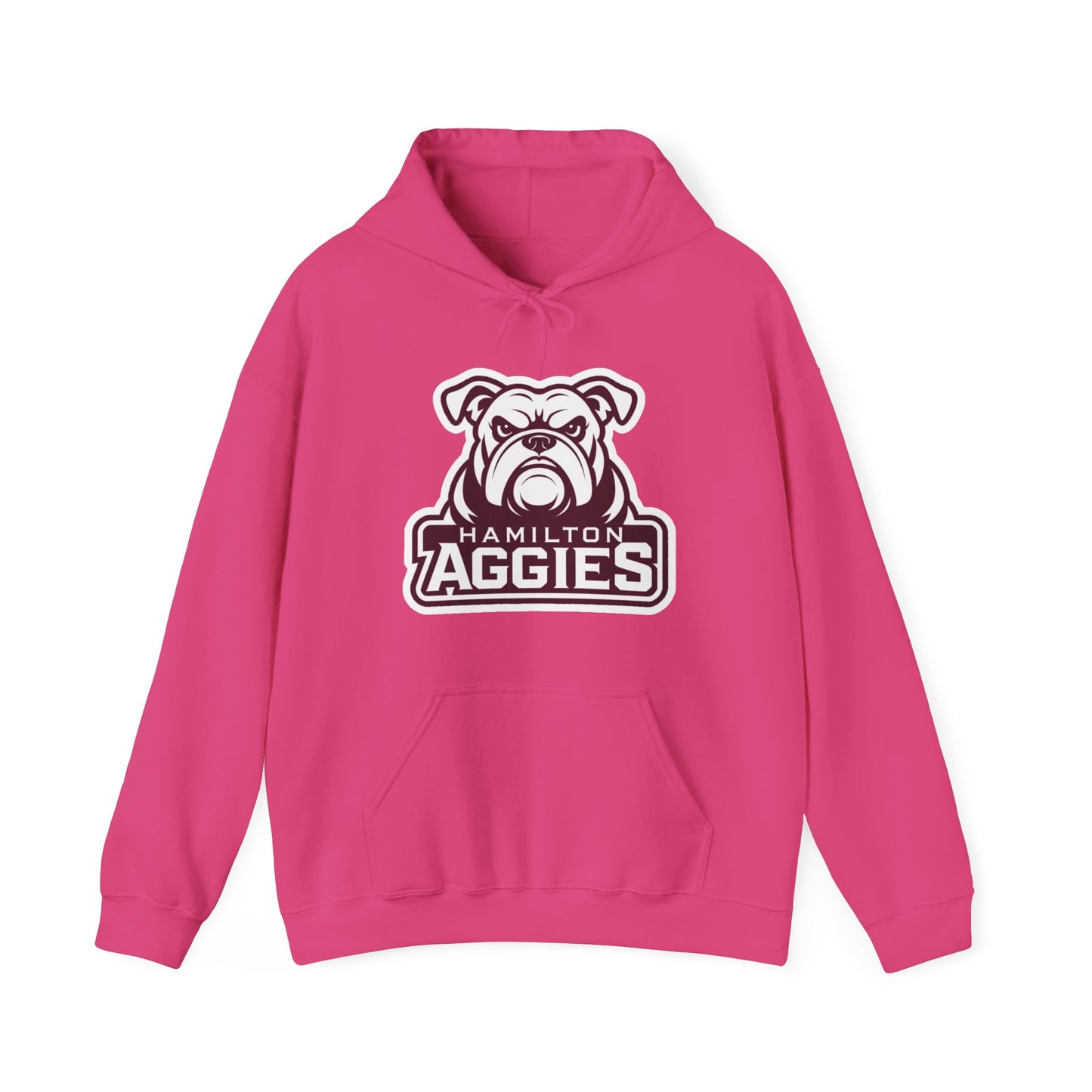 Adult Hoodie Sweatshirt \ Hamilton Aggies \ HA4