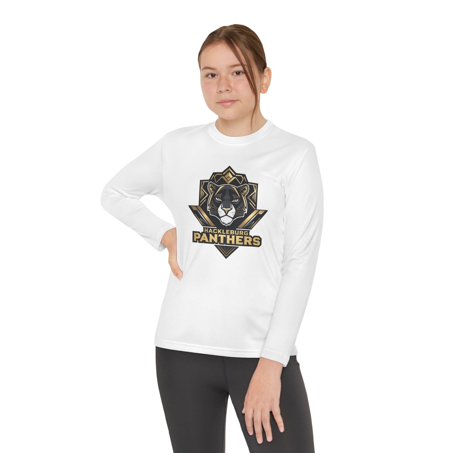 Youth Long Sleeve Tee \ Hackleburg Panthers \ HP1