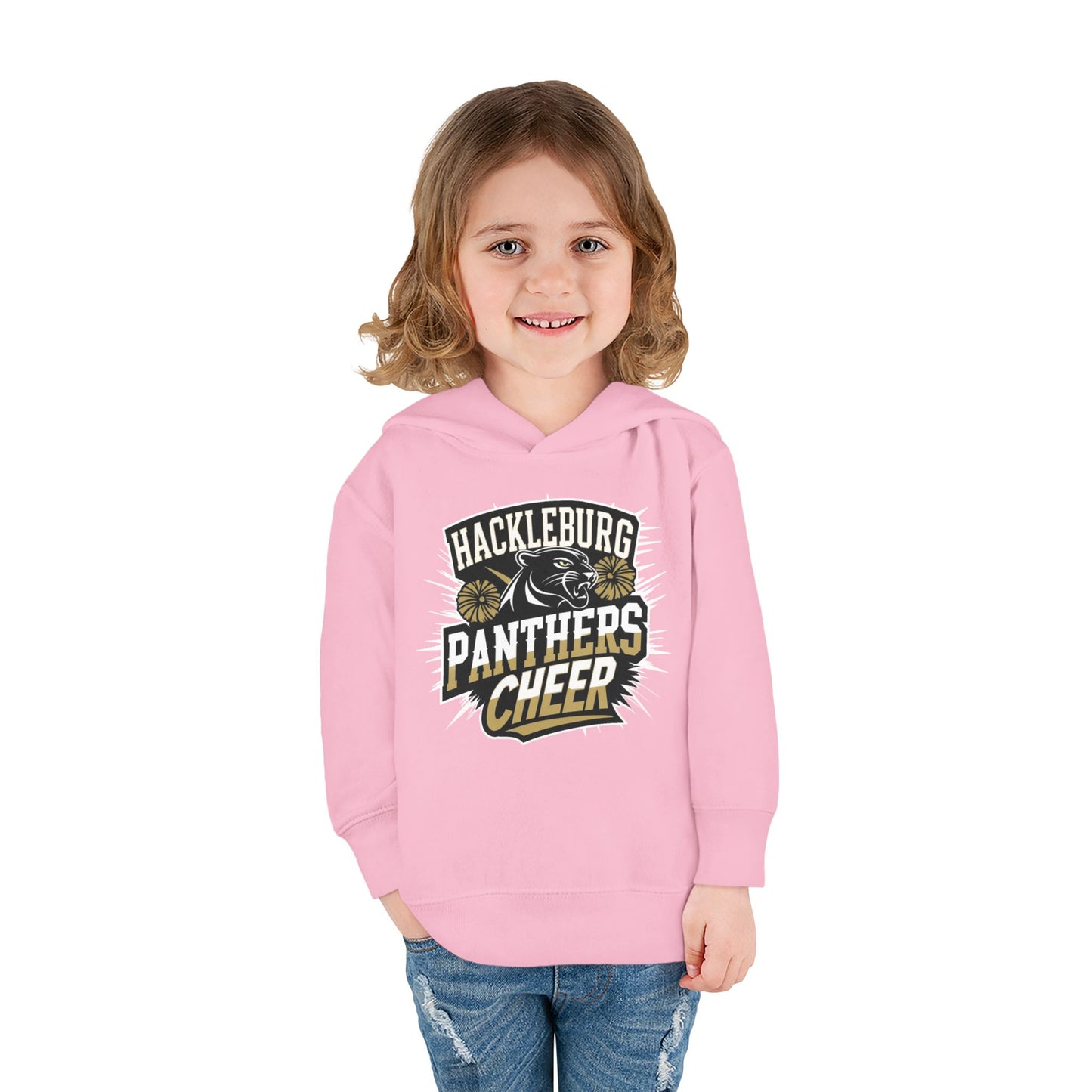 Toddler Hoodie Sweatshirt \ Hackleburg Panthers \ HPC1