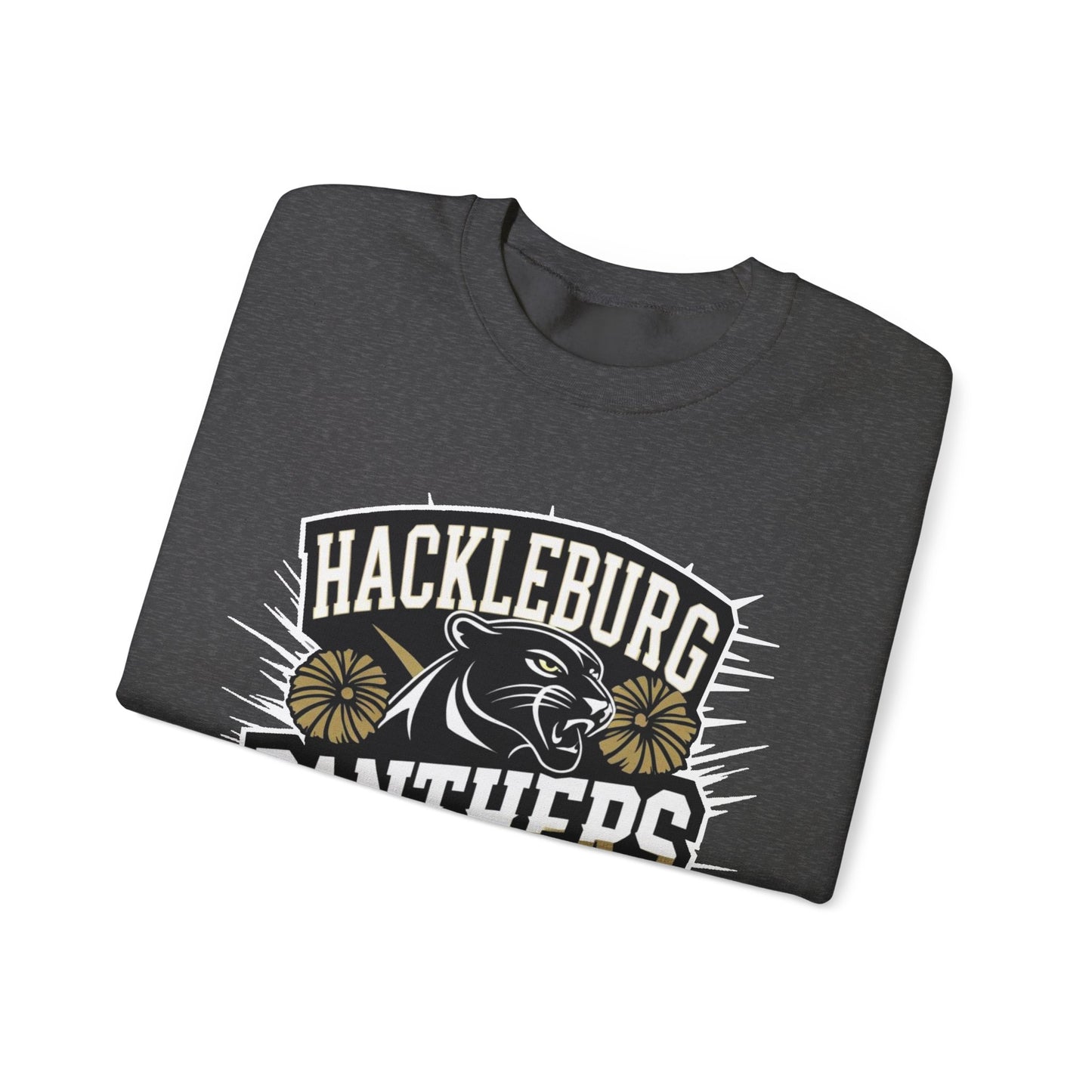 Adult Crewneck Sweatshirt \ Hackleburg Panthers Cheer \ HPC1