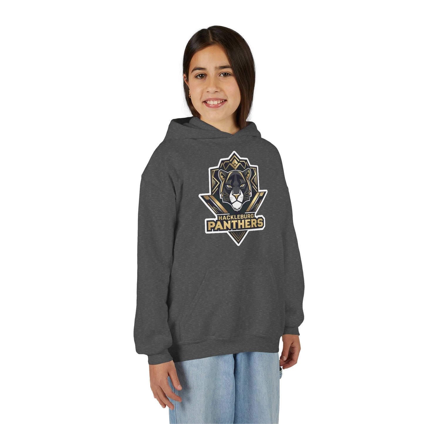 Youth Hoodie Sweatshirt \ Hackleburg Panthers \ HP1