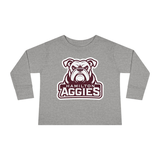 Toddler Long Sleeve Tee \ Hamilton Aggies \ HA4
