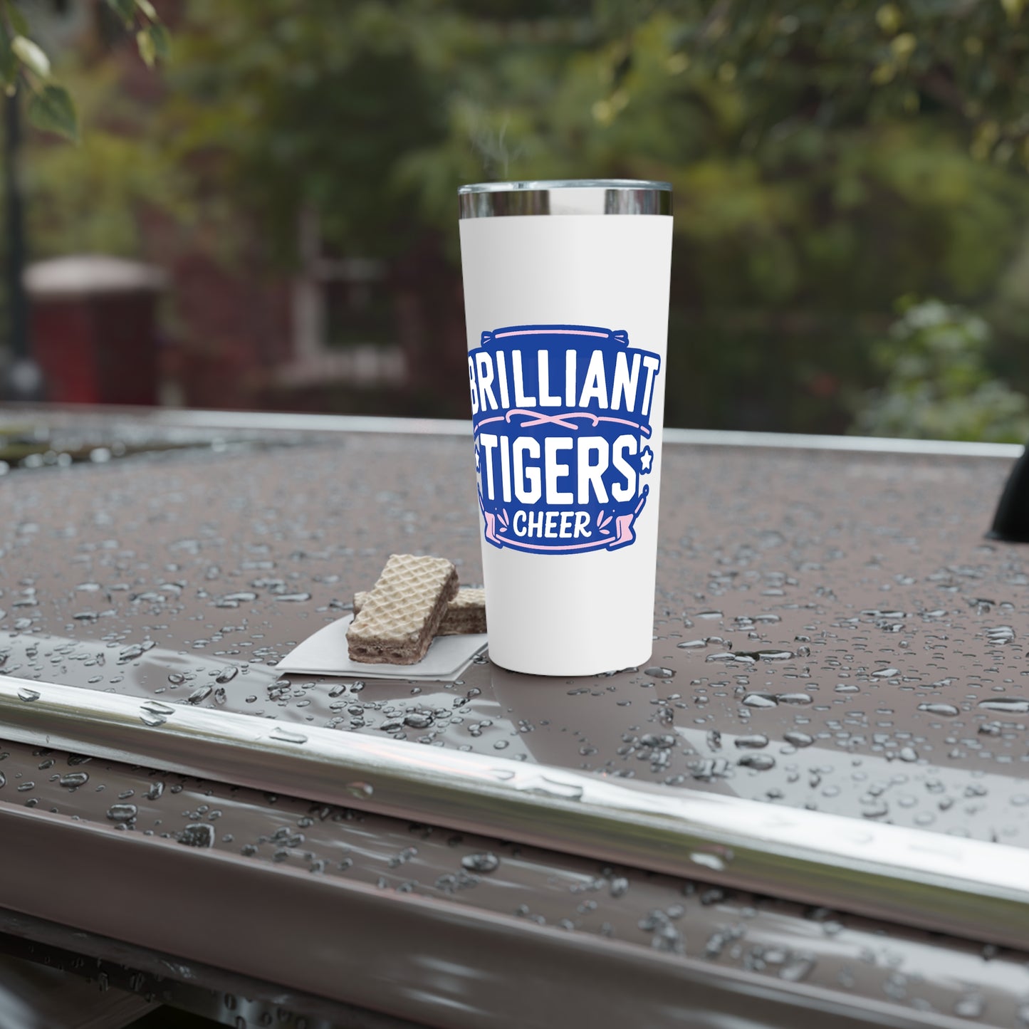 22oz Copper Insulated Tumbler \ Brilliant Tigers Cheer \ BTC2