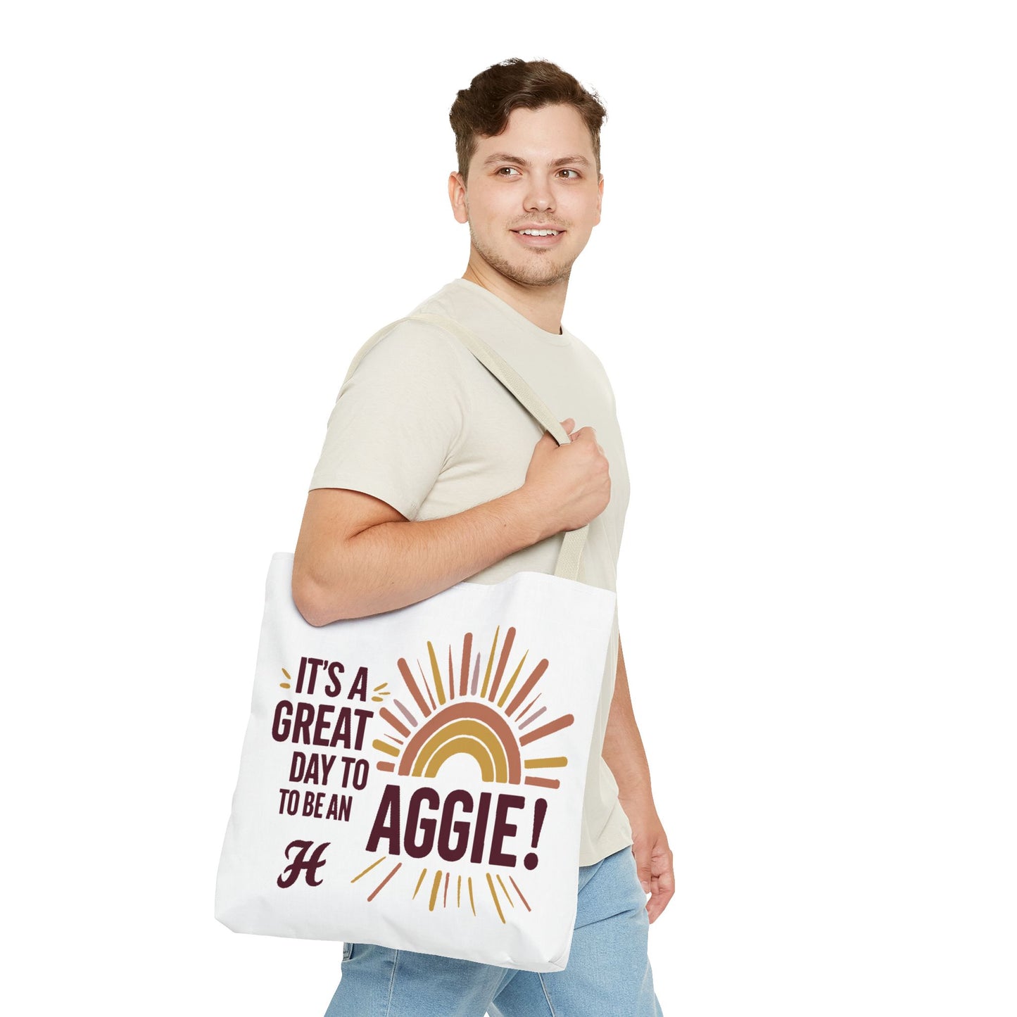 Tote Bag \ It's a Great Day to be an Aggie! \ GDA1