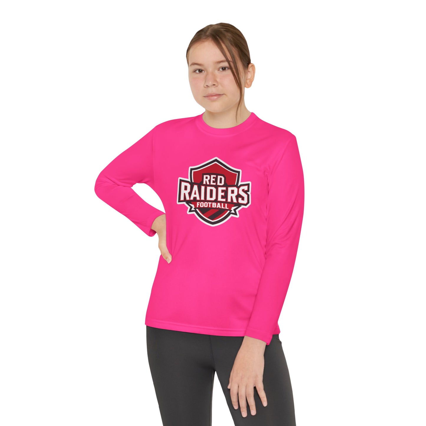 Youth Long Sleeve Tee \ Marion County Red Raiders Football \ MCF2