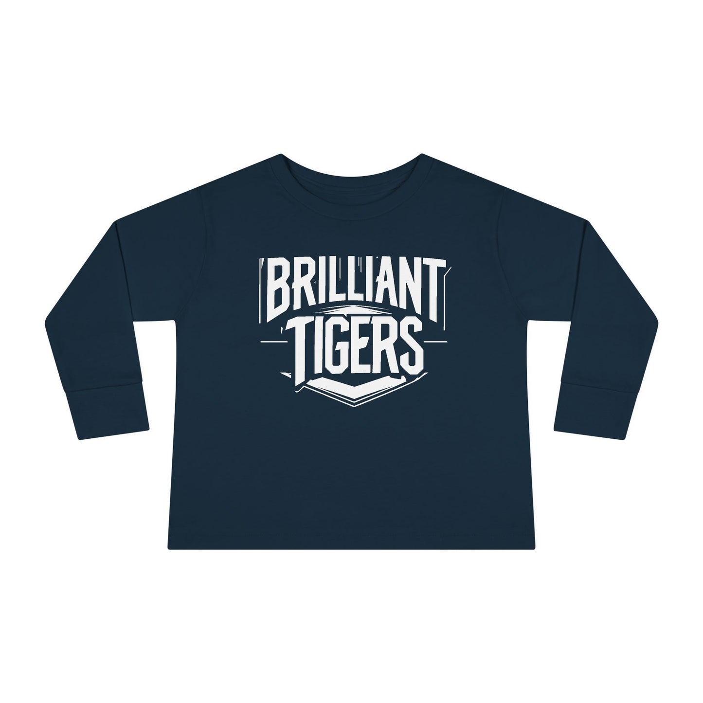 Toddler Long Sleeve Tee \ Brilliant Tigers \ BT2