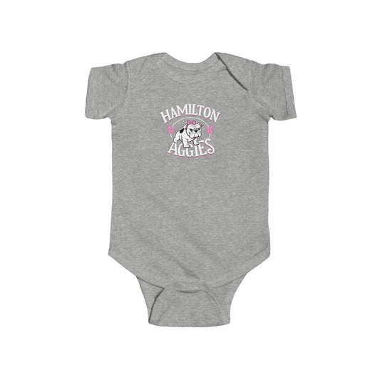 Short Sleeve Baby Bodysuit \ Hamilton Aggies \ HAG4