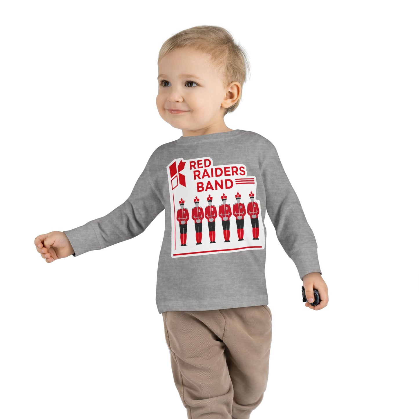 Toddler Long Sleeve Tee \ Marion County Red Raiders Band \ MCB1
