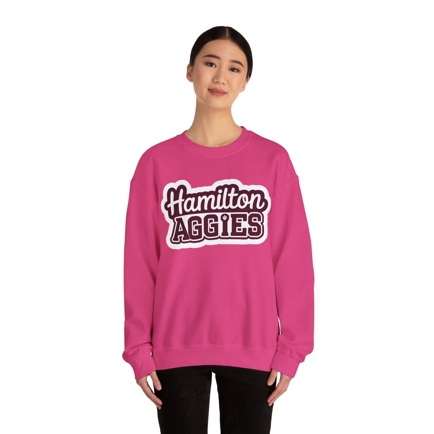 Adult Crewneck Sweatshirt \ Hamilton Aggies \ HAG2