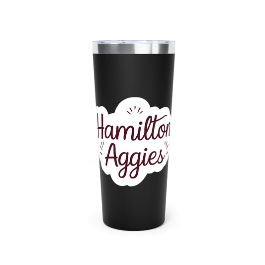 22oz Copper Insulated Tumbler \ Hamilton Aggies \ HAG1