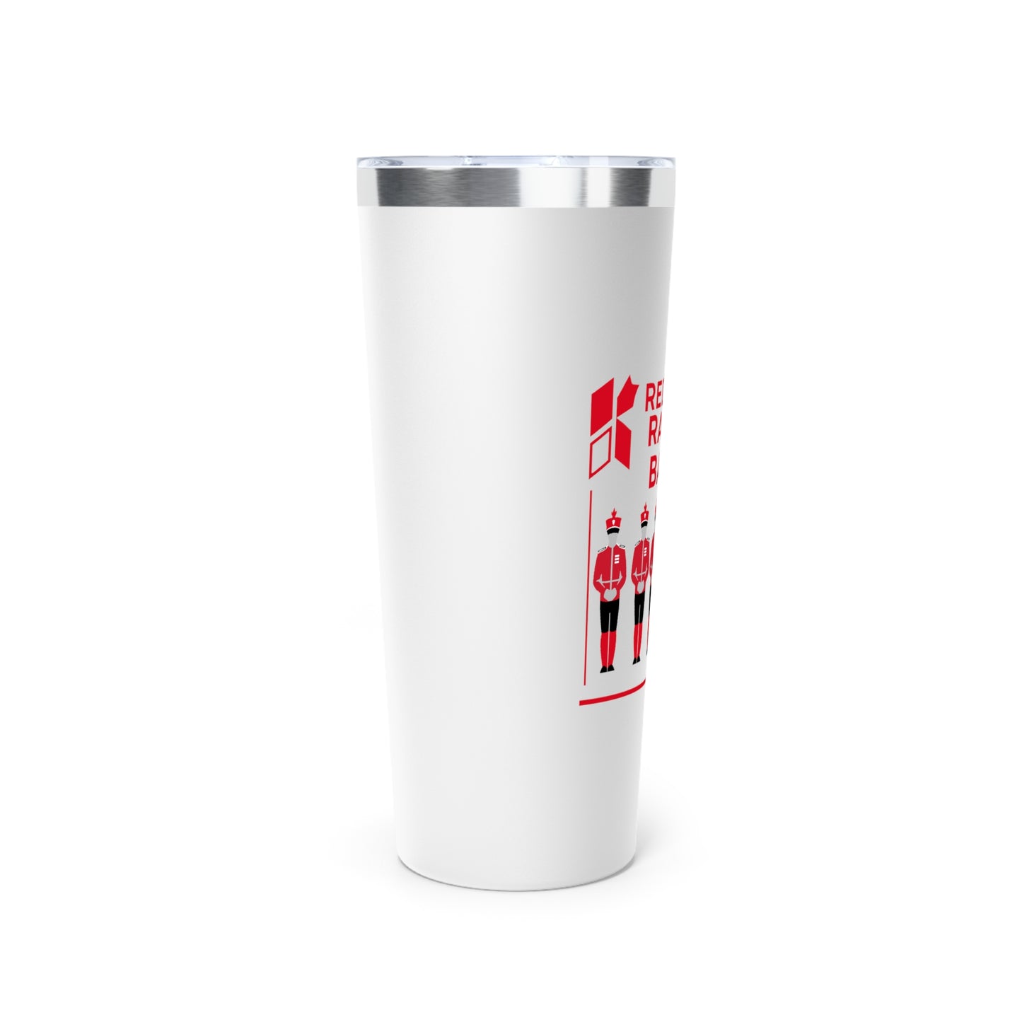 22oz Copper Insulated Tumbler \ Marion County Red Raiders Band \ MCB1