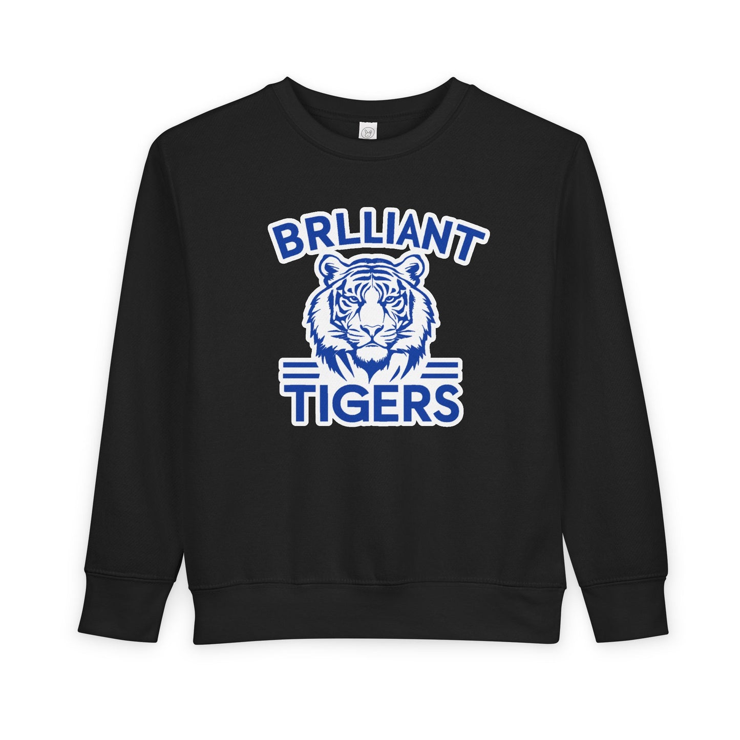 Toddler Crewneck Sweatshirt \ Brilliant Tigers \ BT1