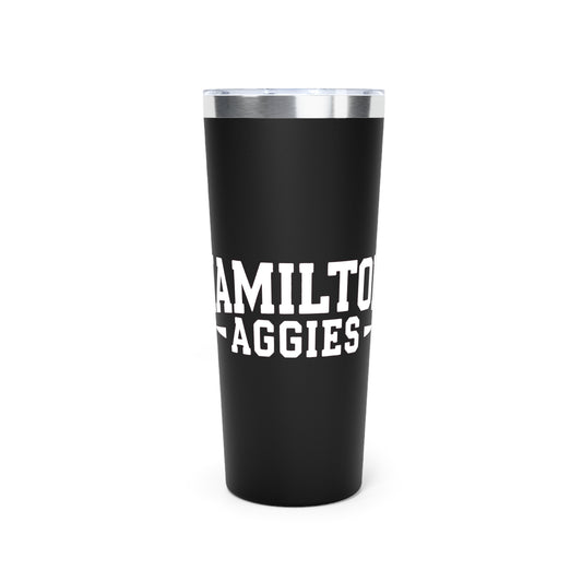 22oz Copper Insulated Tumbler \ Hamilton Aggies \ HA3
