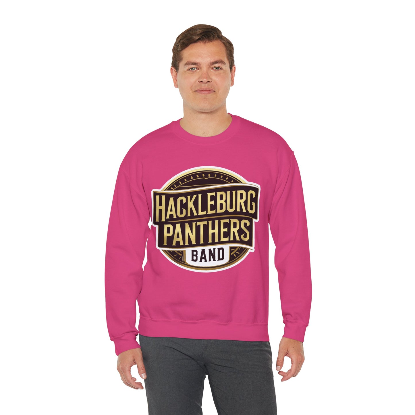 Adult Crewneck Sweatshirt \ Hackleburg Panthers Band \ HPB2