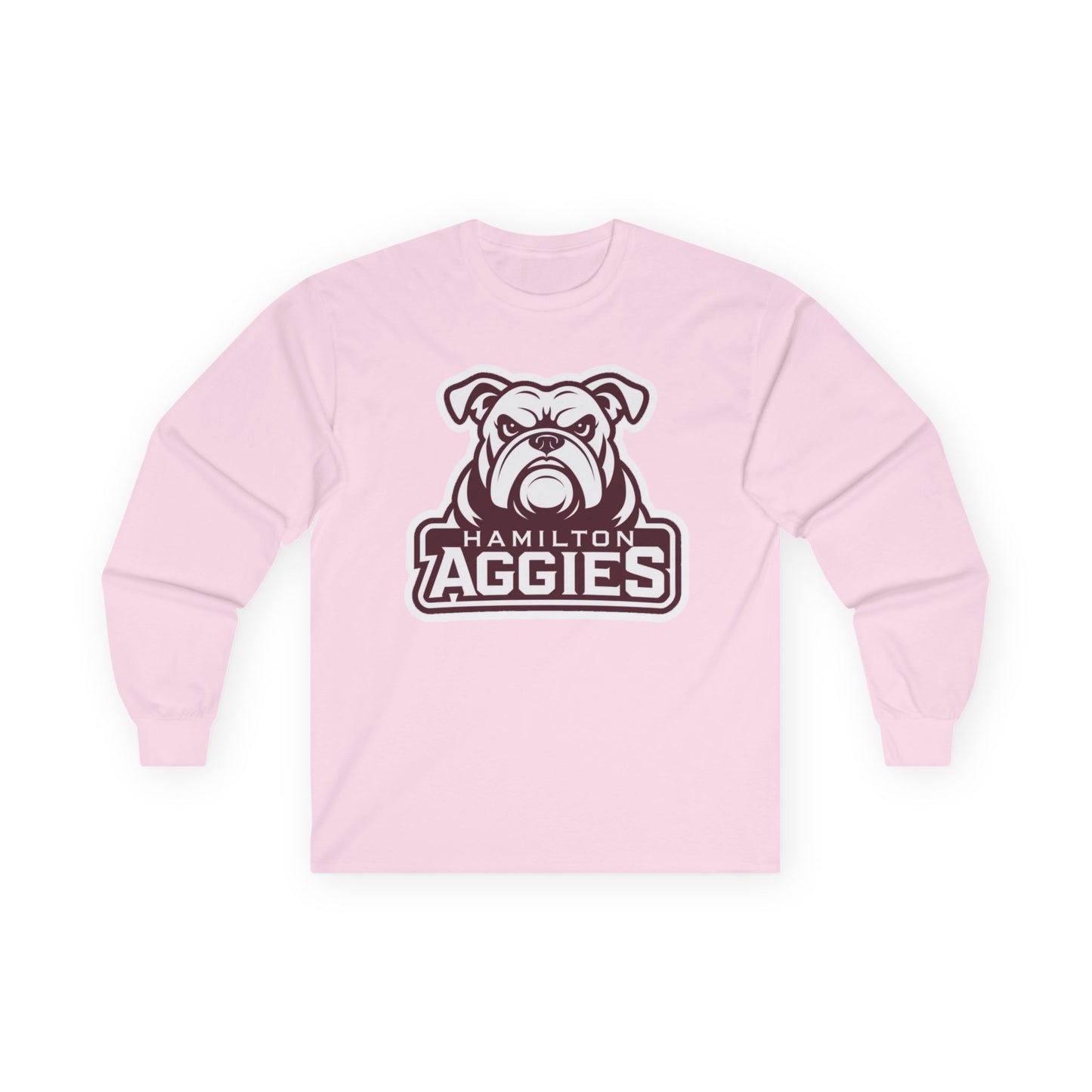 Adult Long Sleeve Tee \ Hamilton Aggies \ HA4
