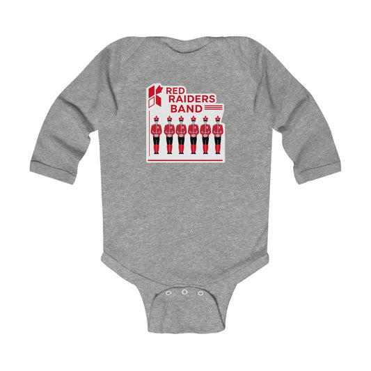 Long Sleeve Baby Bodysuit \ Marion County Red Raiders Band \ MCB1
