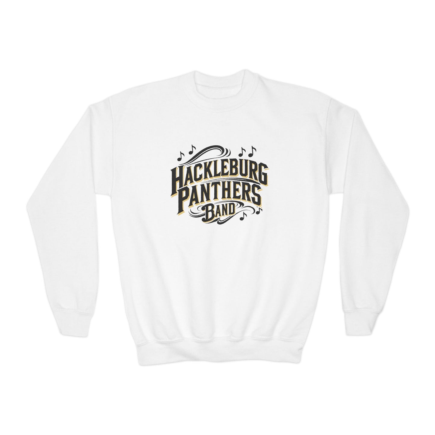 Youth Crewneck Sweatshirt \ Hackleburg Panthers Band \ HPB1