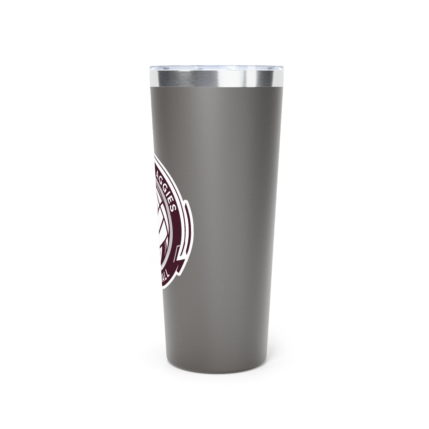 22oz Copper Insulated Tumbler \ Hamilton Aggies Volleyball \ HAV1