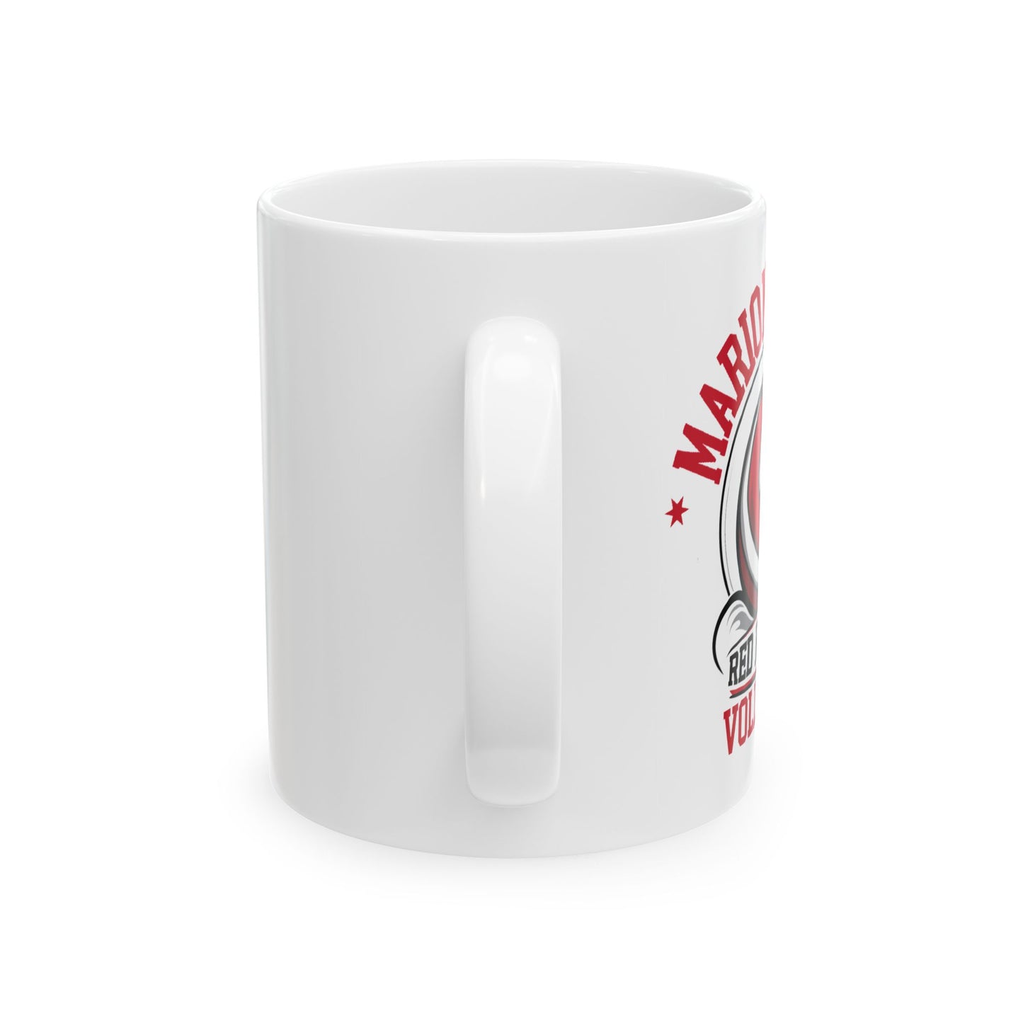 Coffee Mug \ Marion County Red Raiders Volleyball \ MCV1