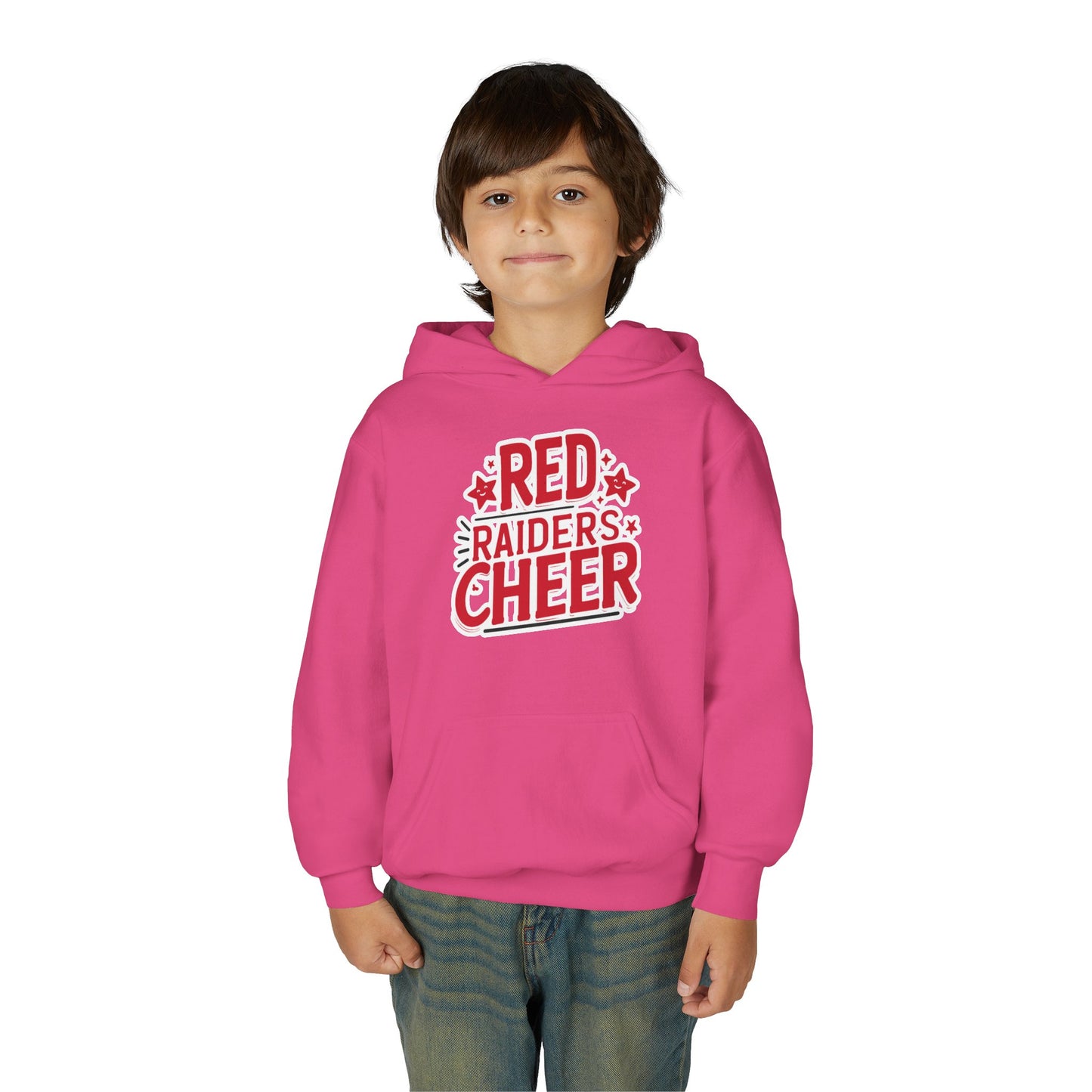 Youth Hoodie Sweatshirt \ Marion County Red Raiders Cheer \ MCC2
