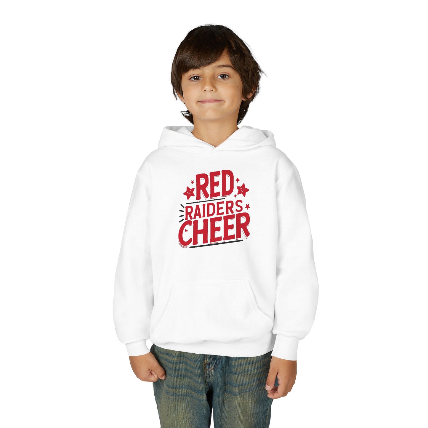 Youth Hoodie Sweatshirt \ Marion County Red Raiders Cheer \ MCC2