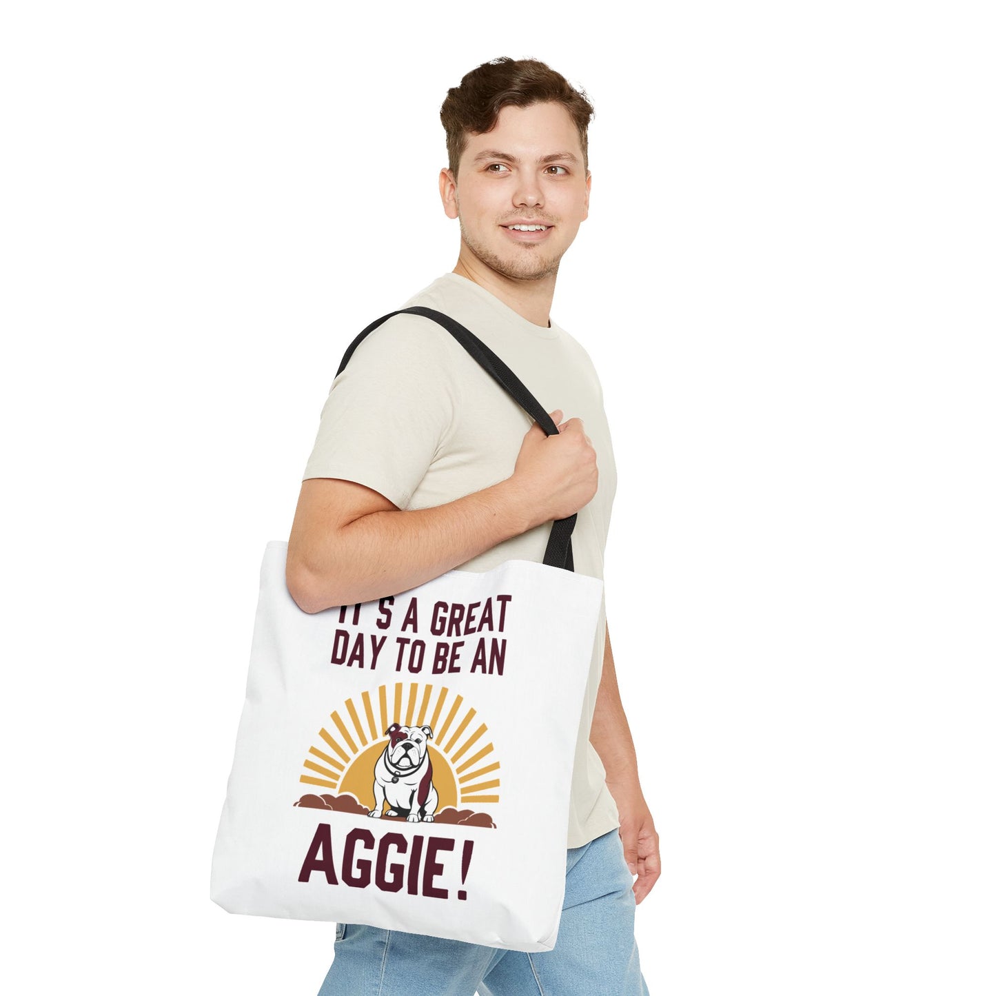 Tote Bag \ It's a Great Day to be an Aggie! \ GDA4