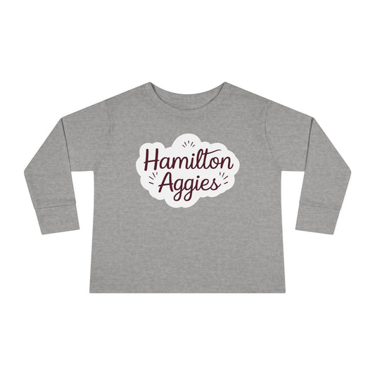 Toddler Long Sleeve Tee \ Hamilton Aggies \ HAG1