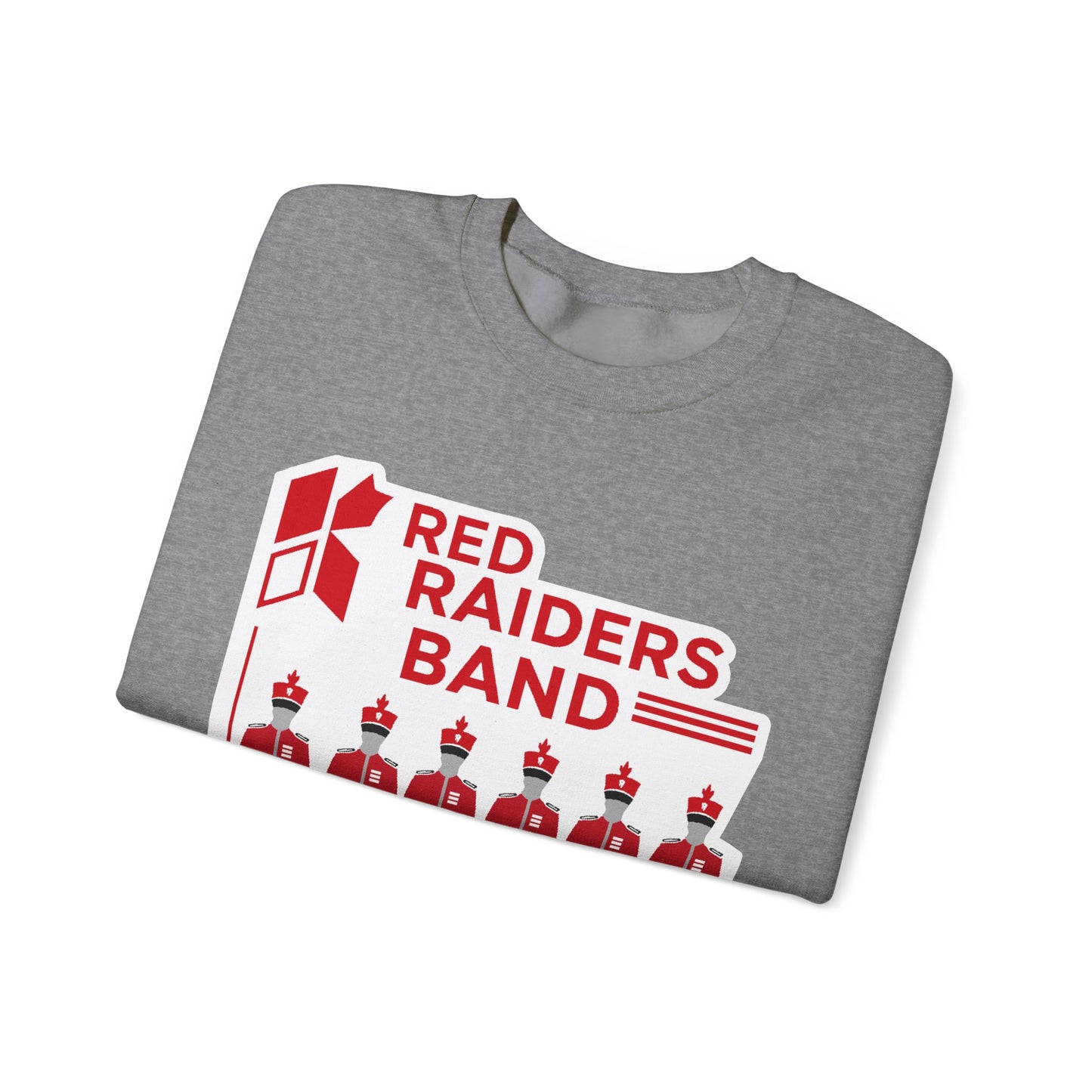 Adult Crewneck Sweatshirt \ Marion County Red Raiders Band \ MCB1
