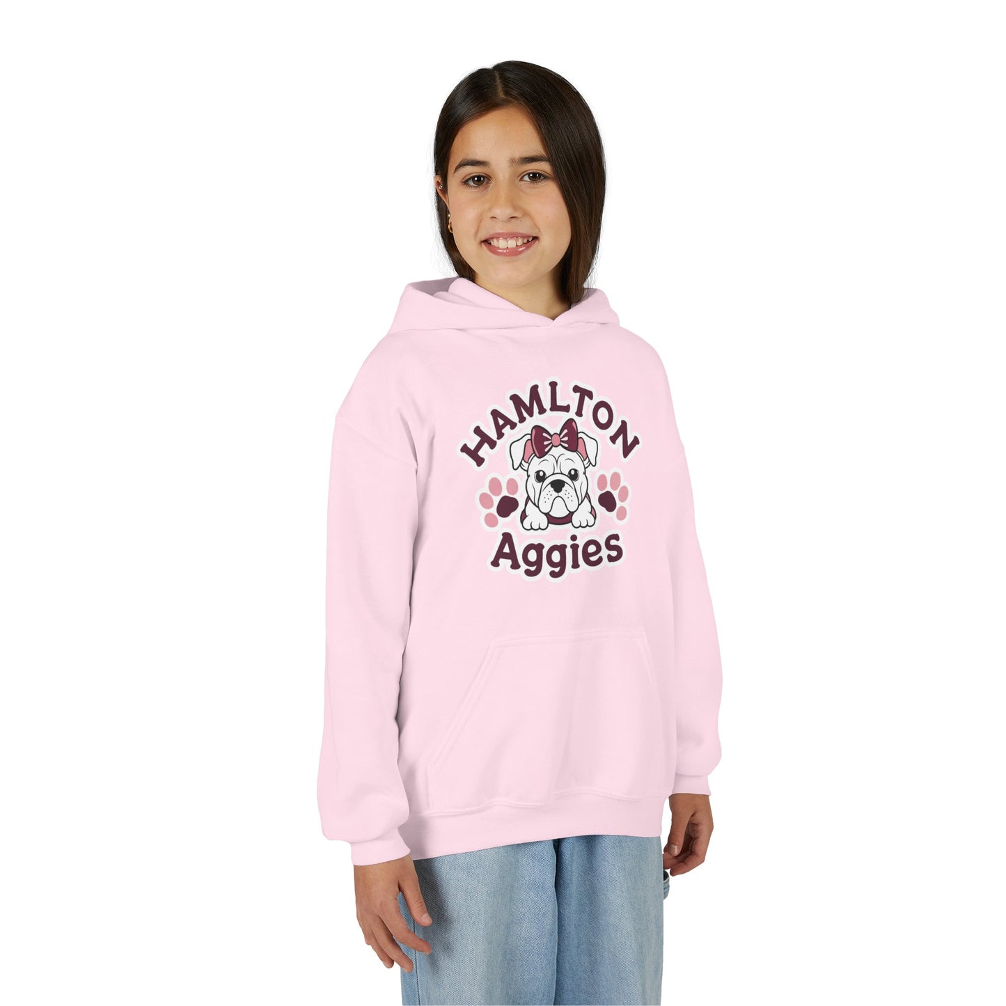 Youth Hoodie Sweatshirt \ Hamilton Aggies \ HAG3