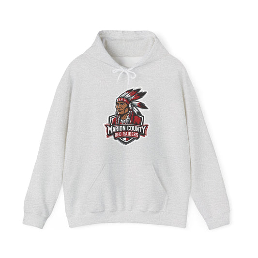 Adult Hooded Sweatshirt \ Marion County Red Raiders \ MC2