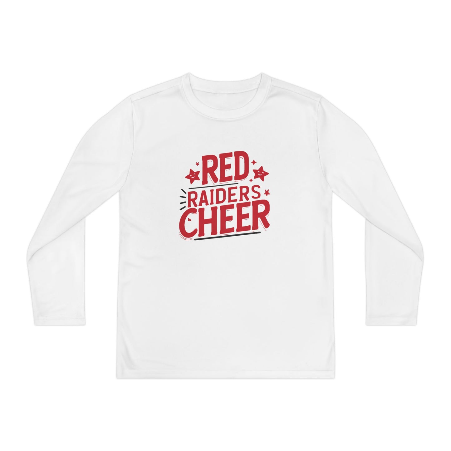 Youth Long Sleeve Tee \ Marion County Red Raiders Cheer \ MCC2