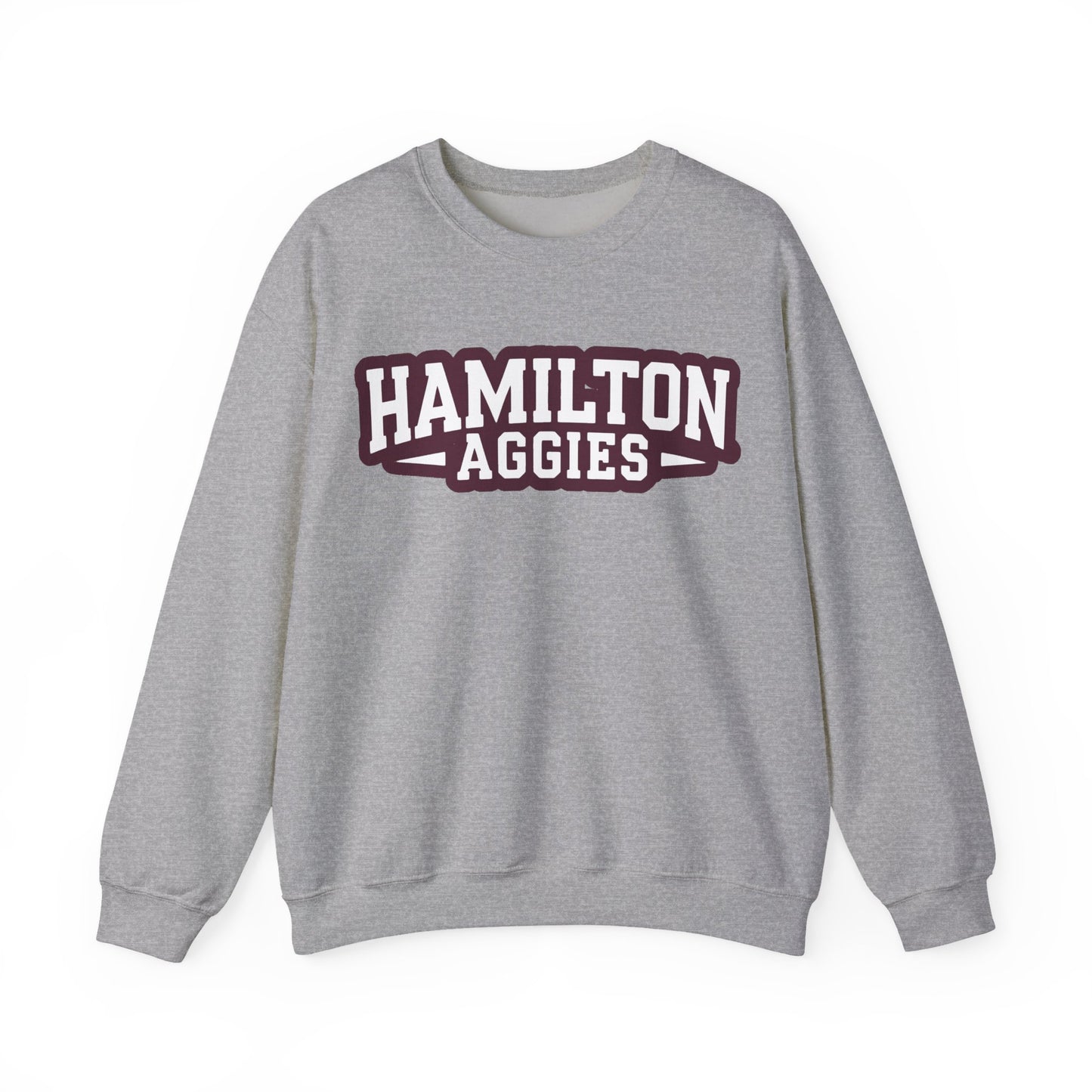 Adult Crewneck Sweatshirt \ Hamilton Aggies \ HA3