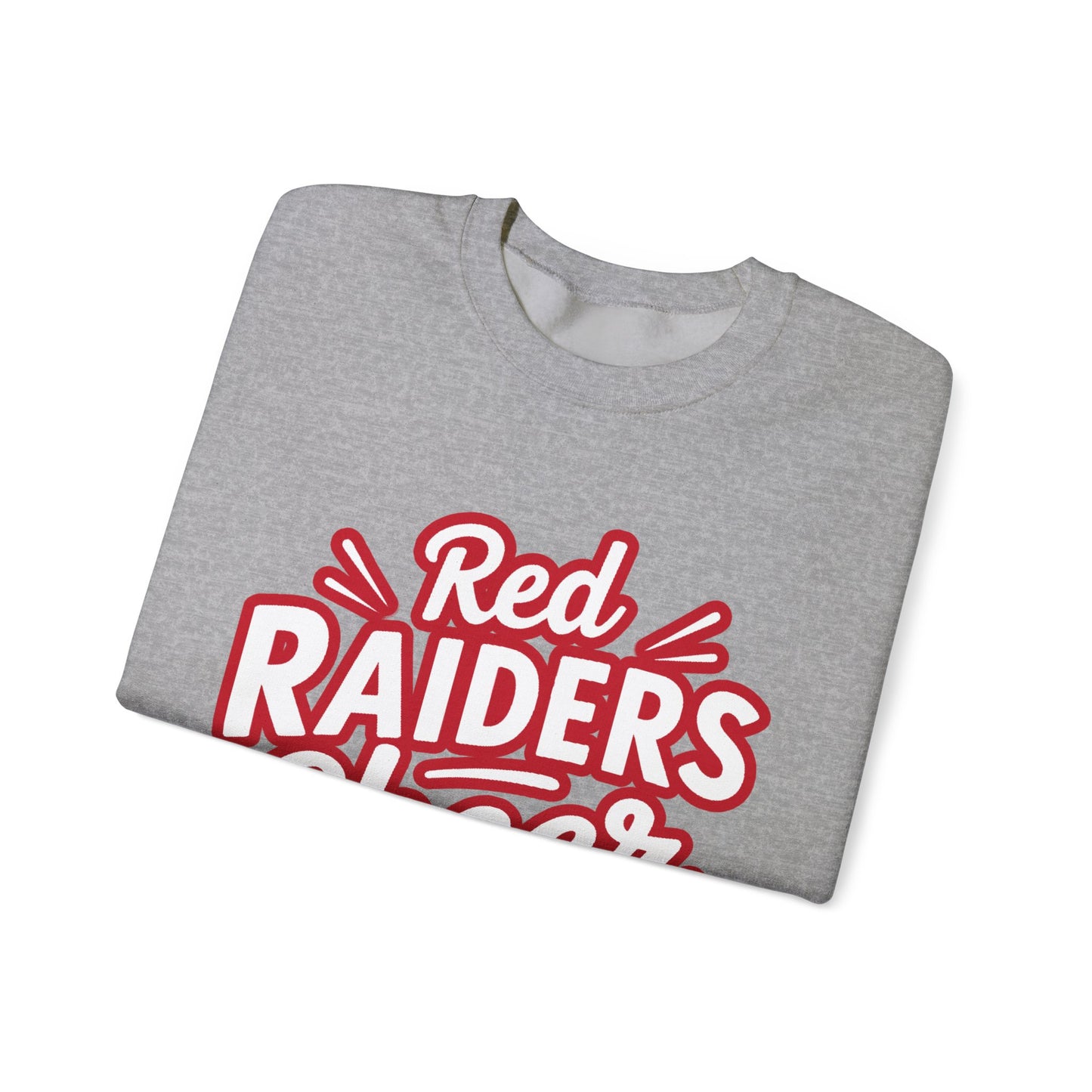 Adult Crewneck Sweatshirt \ Marion County Red Raiders Cheer \ MCC1