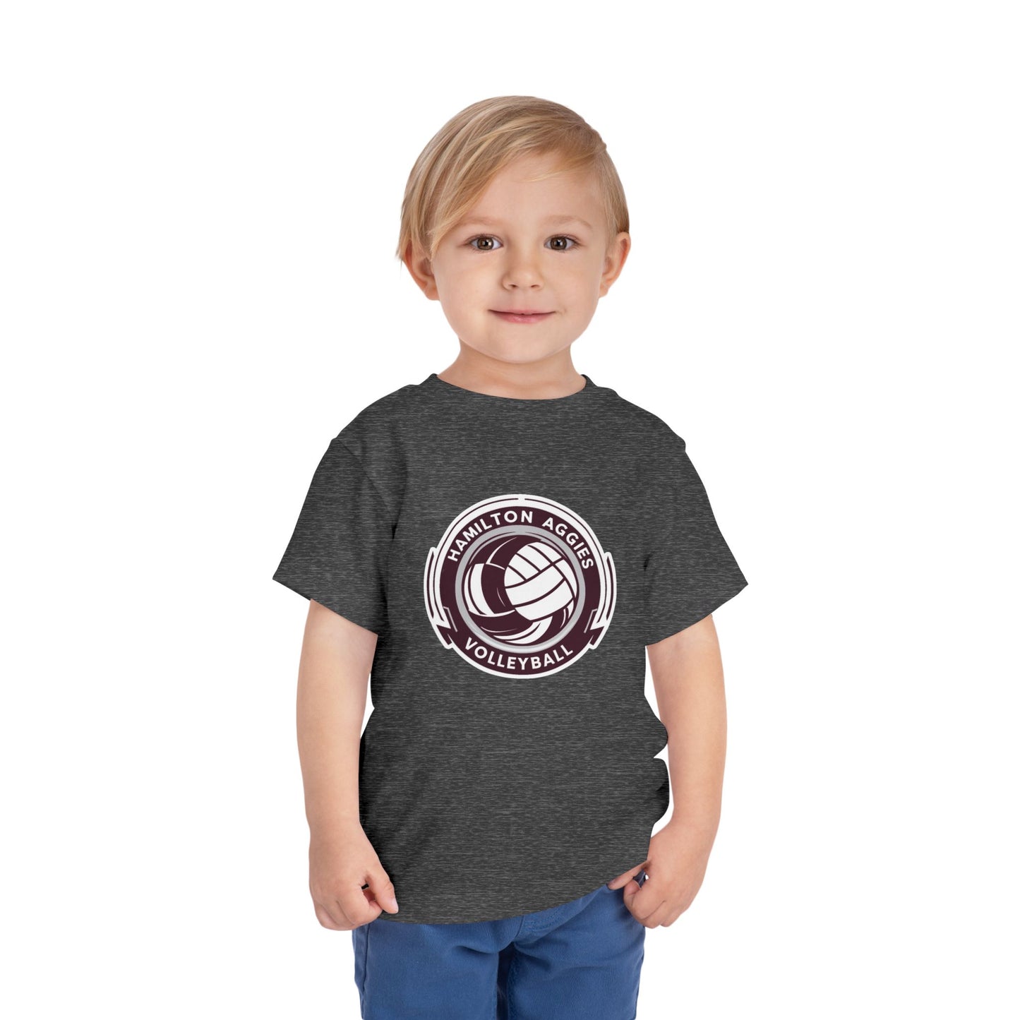 Toddler Tee \ Hamilton Aggies Volleyball \ HAV1